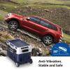 imageAeitto 12V Car Refrigerator 42QT40L Dual Zone Portable Independent Temp Control Car Fridge Freezer 468 Electric Compressor Cooler 1224V DC ampamp 100240V AC Cooling Freezing Car Camping Home