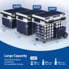 imageAeitto 12V Car Refrigerator 42QT40L Dual Zone Portable Independent Temp Control Car Fridge Freezer 468 Electric Compressor Cooler 1224V DC ampamp 100240V AC Cooling Freezing Car Camping Home