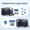 imageAeitto 12V Car Refrigerator 42QT40L Dual Zone Portable Independent Temp Control Car Fridge Freezer 468 Electric Compressor Cooler 1224V DC ampamp 100240V AC Cooling Freezing Car Camping Home