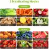 imageAeitto Masticating Juicer with 36quot Wide Chute 2Speed Modes ampamp Reverse Function Juicer Machines with Brush Easy to Clean for Fruit and Vegetable BlackBlack