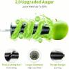 imageAeitto Masticating Juicer with 36quot Wide Chute 2Speed Modes ampamp Reverse Function Juicer Machines with Brush Easy to Clean for Fruit and Vegetable BlackBlack