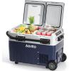 imageAeitto 12V Car Refrigerator 42QT40L Dual Zone Portable Independent Temp Control Car Fridge Freezer 468 Electric Compressor Cooler 1224V DC ampamp 100240V AC Cooling Freezing Car Camping Home