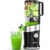 imageAeitto Cold Press Juicer Machines Slow Masticating Juicers with Large Feed Chute For Whole Vegetables and Fruits Easy to Clean and Assemble High Juice YieldCarbon Black