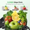 imageAeitto Cold Press Juicer with 58quot Extra Wide Mouth Juicer Machines Easy to Clean Fit Whole Vegetables ampamp Fruits Professional Slow Masticating JuicersSelf Feeding High Juice YieldBlack