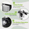 image:imageCold Press Juicer Fits Whole Fruits Aeitto Masticating Juicer Machines with Wide Feed Chute Juice Extractor Machine Easy to Clean High Juice Yield Easy to Assemble Self FeedingBlack