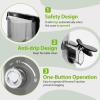 image:imageCold Press Juicer For Whole Fruits Aeitto Juicer Machines with Large Feed Chute Self Feeding Juice Extractor Machine Easy to Assemble Easy to Clean amp Use High Juice YieldGrey