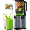 image:imageCold Press Juicer Aeitto 53 Extra Wide Feed Chute Juicer Machines for Whole Vegetables amp Fruits 17L Large Capacity High Juice YieldSlow Masticating Juice ExtractorSelf FeedingEasy to CleanGrey