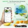 image:imageAeitto Juicer Machines 53 Extra Wide Mouth Cold Press Juicer Easy to Clean Fit Whole Vegetables amp Fruits Professional Juice Extractor MachineSelf Feeding High Juice YieldBlack