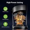 image:imageCold Press Juicer with Whole Feed Chute Aeitto Masticating Juicer Machines Juice Extractor Machine Easy to Clean High Juice Yield For Whole Vegetables and Fruits Easy to Assemble Onyx BlackOnyx Black