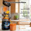 image:imageAeitto Easy to Clean Cold Press Juicer with FilterFree Design 3in1 Juicer Machines for Juice Nut Milk amp Sorbet 60 Wide Feed Chute for Whole Fruits amp Vegetables Quiet Motor With BrushPremium Black