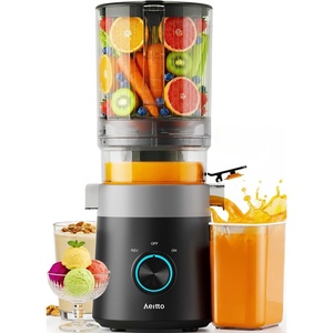 image:imageAeitto 3in1 Juicer Machines With 60 Wide Feed Chute for Makes Juice Sorbet amp Nut Milk Easy to Clean With FilterFree Design Masticating Juicer Large Capacity Self Feeding System With BrushPremium Black