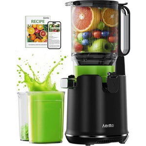image:imageAeitto Juicer Machines  53 Large Mouth Feed Chute For Fruits amp Vegetables  Cold Press Juicer With Self Feeding amp HandsFree Design  Juice Extractor Machine High Juice Yield Easy to CleanBlack
